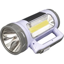 Powermaster JA-1953 5W Solar + Şarjlı Işıldak El Feneri