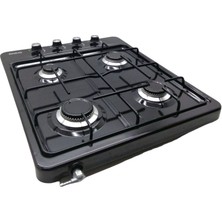 4lü Lpg Siyah Set Üstü Ocak