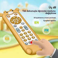 Youxuan Bebek Tv Simülatörü Uzaktan Kumanda Müzik Öğrenme Erken Eğitim Eğitici Bebek Oyuncak (Yurt Dışından)