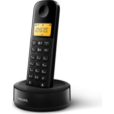 D1601B Dect Telefon Siyah