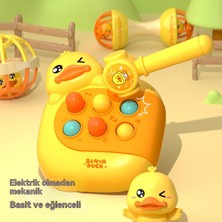 Youxuan Çocuk Masaüstü Ebeveyn-Çocuk Interaktif Sarı Ördek Gopher Bebek Oyuncak (Yurt Dışından)