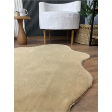 Tavşan Tüyü Post Peluş Ultra Yumuşak Post Puffy Cappuccino