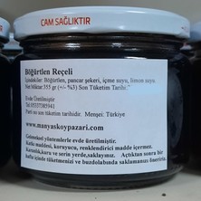 Manyas Köy Pazarı Doğal Ev Yapımı Böğürtlen Reçeli Net 370gr Kavanoz Ev Yapımı