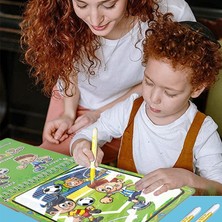 Youxuan Çocuk Anaokulu Bebek Boyama ve Boyama Kitapları (Yurt Dışından)