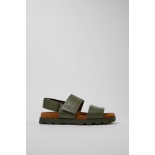 Erkek Brutus Sandalet - Yeşil