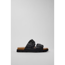 Erkek Brutus Sandalet - Siyah