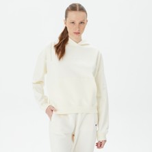 Unıted4 Classic kadın Beyaz Hoodie