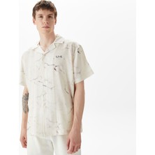 Unıted4 Classic Erkek Krem Gömlek