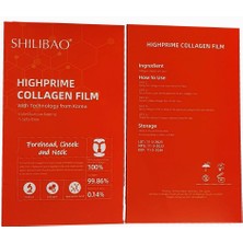 Shilibao Highprime Kolajen Film Serum Mist Başlangıç Seti 12 Paket(Yüz+Göz) Film + 1  Serum Mist