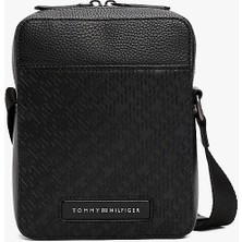 Erkek Th Monogram Mini Reporter Çanta - Siyah