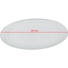 Supervac Mikrodalga Fırın Cam Tepsi, Kumtel Hmdg-01