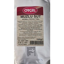 Orçel Muzlu Süt Aromalı İçecek Tozu Oralet 1000 gr