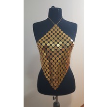 Üçgen Gold Pul Büstiyer