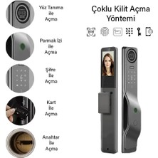 Onloi Monoblok Kapı Uyumlu Yüz Tanımlamalı Akıllı Kilit - OK0321