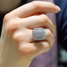 Lilarote Pırlanta 0.63 ct Pırlanta Mega Yüzük