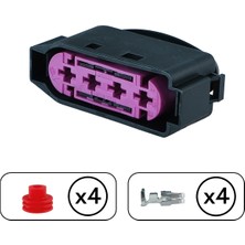 TE/Amp Kızdırma Soketi 4 Pin Kablosuz