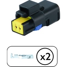 Soketsan Yağ Müşür Soketi 2 Pin Kablolu