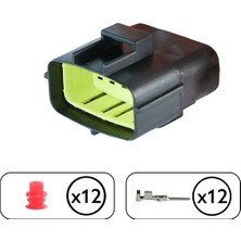 Soketsan Soketi 12 Pin Dişi Kablosuz