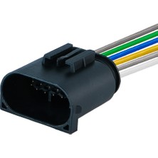 Belirtilmemiş TE/Amp Park Sensör Soketi Dişi 12 Pin Kablolu