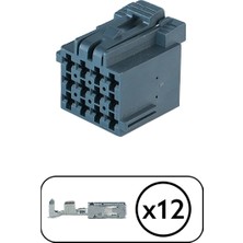 TE/Amp MCP 2.8 Konnektör 12 Pin Kablosuz