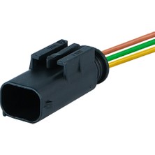 TE/Amp Soketi 3 Pin Kablolu