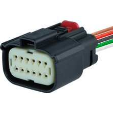 Molex Far Soketi 12 Pin Kablolu