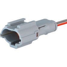 Yazaki Gündüz Far Soketi Dişi 2 Pin Kablolu