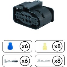 Aptiv (Delphi) Mercedes Xenon Far Soketi 14 Pin Kablosuz