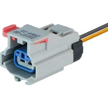 Aptiv (Delphi) Cam Motor Soketi 2 Pin Gri Kablolu