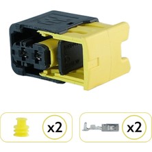 TE/Amp Valf Soketi 2 Pin Kablosuz