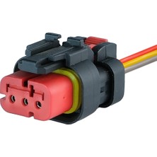TE/Amp Erkek Konnektör 3 Pin Kablolu