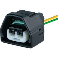 Yazaki Bobin Soketi Düz 2 Pin Kablolu