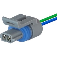 Aptiv (Delphi) Klima Soketi Gri 2 Pin Kablolu