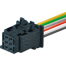 Belirtilmemiş TE/Amp Konnektör 6 Pin Kablolu