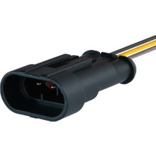 TE/Amp Superseal Dişi Soket 3 Pin Kablolu