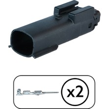 Molex Sıcaklık Sensör Soketi Dişi 2 Pin Kablosuz