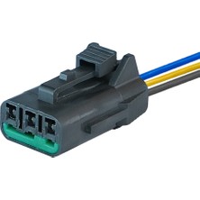 Yazaki Kilometre Hız Sensör Soketi 3 Pin Kablolu