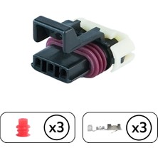 Aptiv (Delphi) Krank Mili Sensör Soketi 3 Pin Kablosuz
