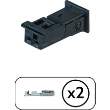 TE/Amp Mercedes Konnektör 2 Pin Kablosuz