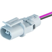 Soketsan Fan Müşür Soketi Gri 2 Pin Kablolu