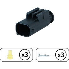 TE/Amp Soketi 3 Pin Kablosuz