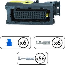 TE/Amp Beyin Soketi 62 Pin Kablosuz