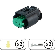 TE/Amp Soketi 2 Pin Kablosuz