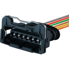 TE/Amp Universal Erkek Soket 6 Pin Kablolu