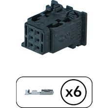 TE/Amp Ayna Soketi 6 Pin Kablosuz