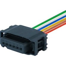 Soketsan Radar Sensör Soketi 6 Pin Kablolu