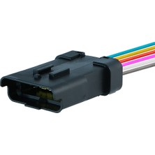Aptiv (Delphi) Hava Akışmetre Soketi Dişi 6 Pin Kablolu