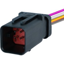 TE/Amp Dişi Konnektör 6 Pin Kablolu