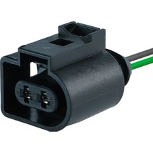 TE/Amp Sis Şarj Soketi 2 Pin Kablolu