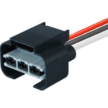 TE/Amp Radyatör Fan Soketi 3 Pin Kablolu